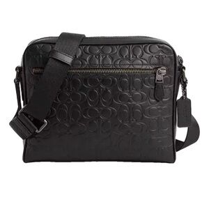 COACH  Embossed Leather Crossbody Bag